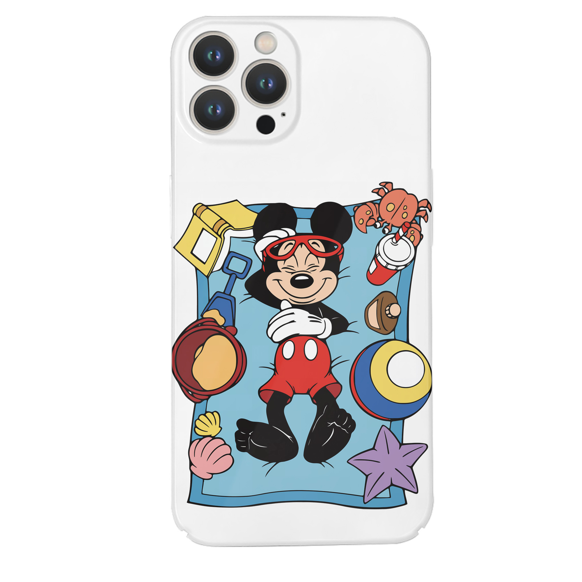 （画像用） ミッキーマウス Mickey Mouse 【iPhone 14シリーズ対応】ハードケース